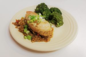 Baked Chicken and Wheat Berries