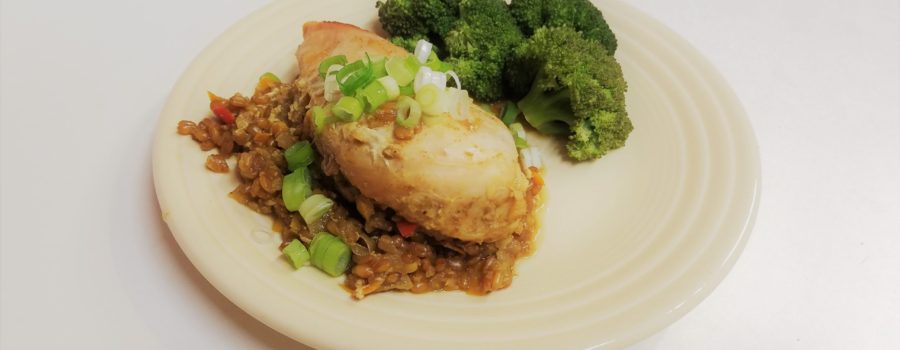 Baked Chicken and Wheat Berries