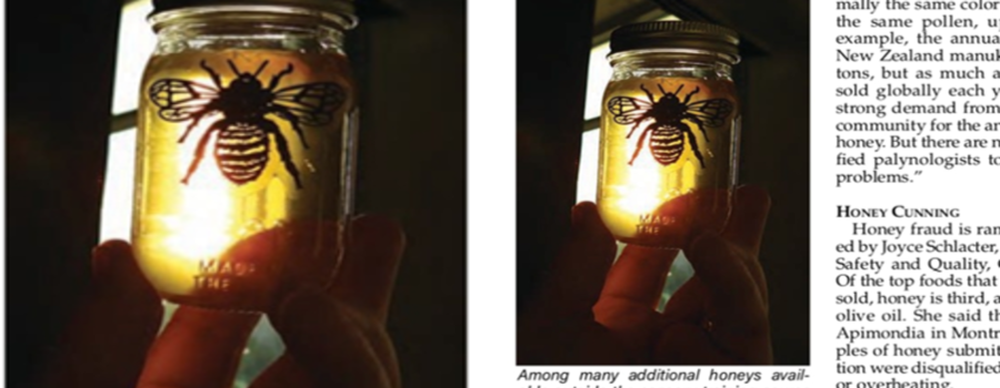 Firefly Fields Honey Label