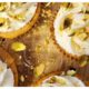 Pistachio Cake with Honey Buttercream