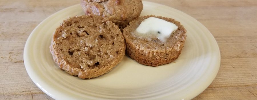 Whole Wheat Dinner Muffins