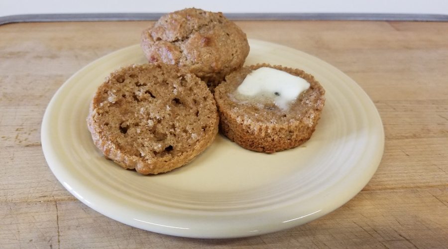 Whole Wheat Dinner Muffins