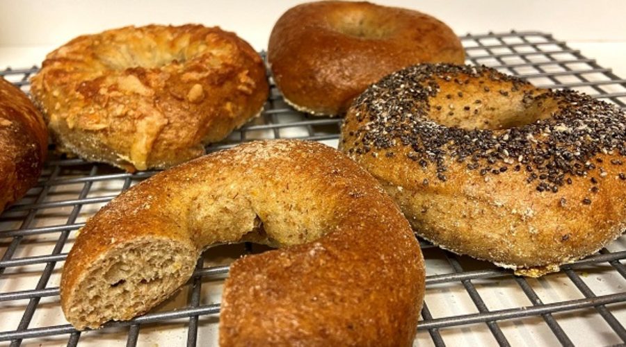 Sourdough Multigrain Bagels