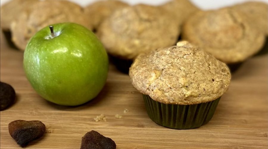 Firefly Fields Organic apple apricot muffin