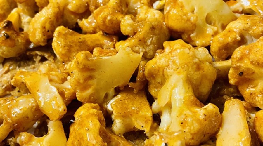 Three Ingredient Buffalo Cauliflower Sauce