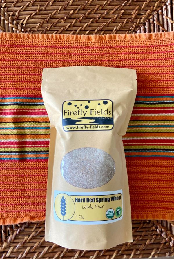 Organic Hard Red Whole Wheat Flour – Firefly Fields